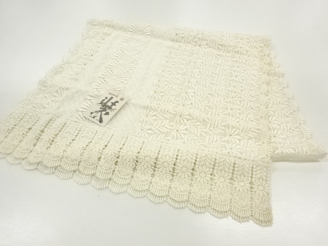 レース花模様ショール